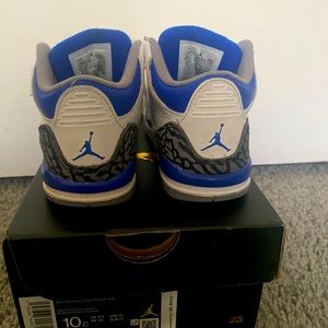Toddler Size 10c Jordan Retro 3 Sneakers